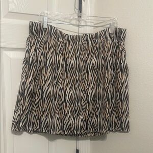 Zebra Print Women's golf Skort